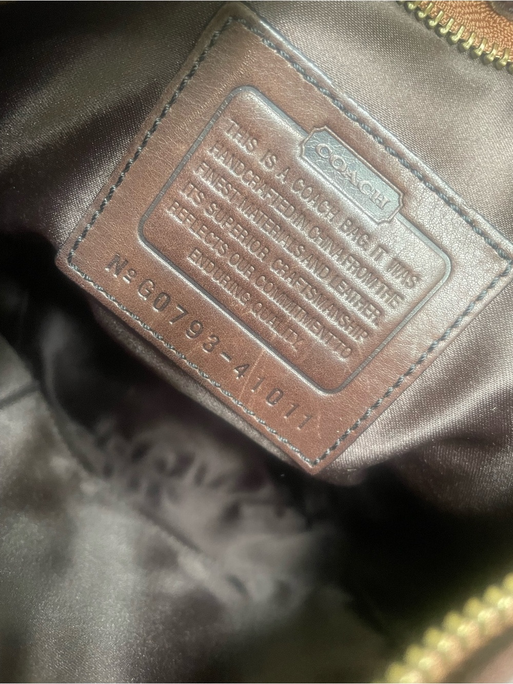 Coach VTG Limited edition patchwork leather bleecker MINI duffle bucket bag - Picture 4 of 10